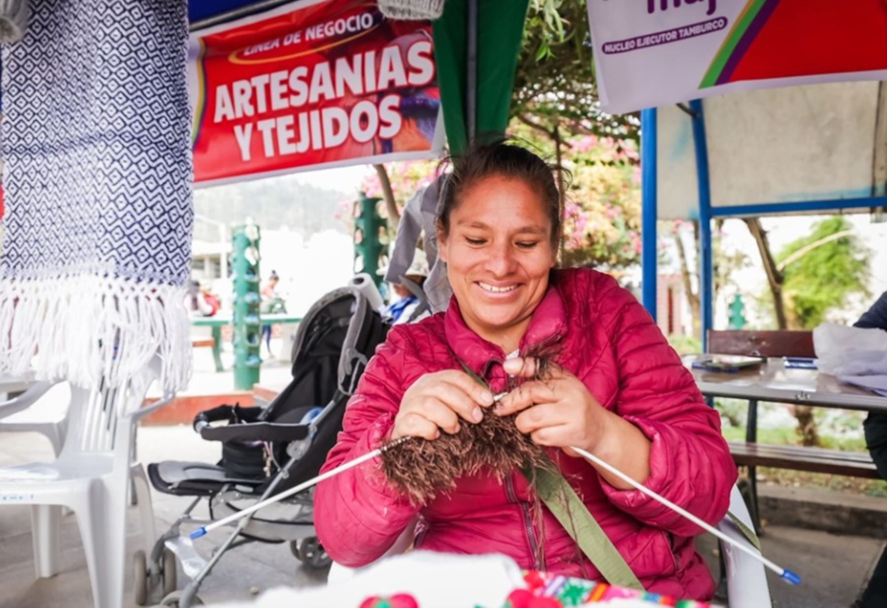 La ministra de Desarrollo e Inclusión Social, Leslie Urteaga, llegó al distrito de Tamburco, en Abancay, para  lanzar el proyecto “Mi Emprendimiento Mujer” en la región Apurímac.