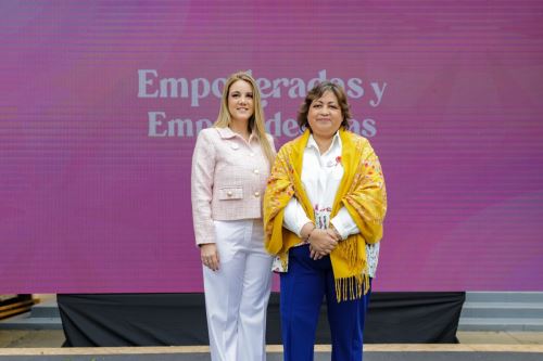 Ministra de la Mujer participó en festival “Empoderadas y Emprendedoras”, cuarta edición. Foto: ANDINA/Difusión
