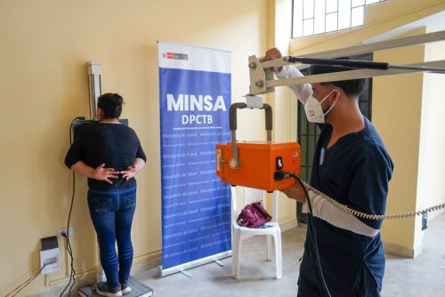 Minsa intensifica búsqueda activa de tuberculosis para proteger a la población en riesgo. Foto: ANDINA/Difusión.