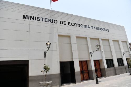 Ministerio de Economía y Finanzas.