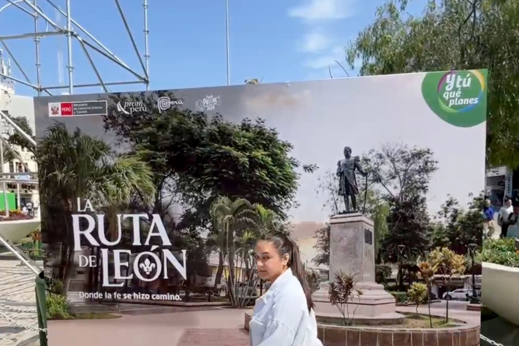 Gran expectativa en Chiclayo por el lanzamiento de la Ruta Turística Caminos del Papa León XIV. Captura TV