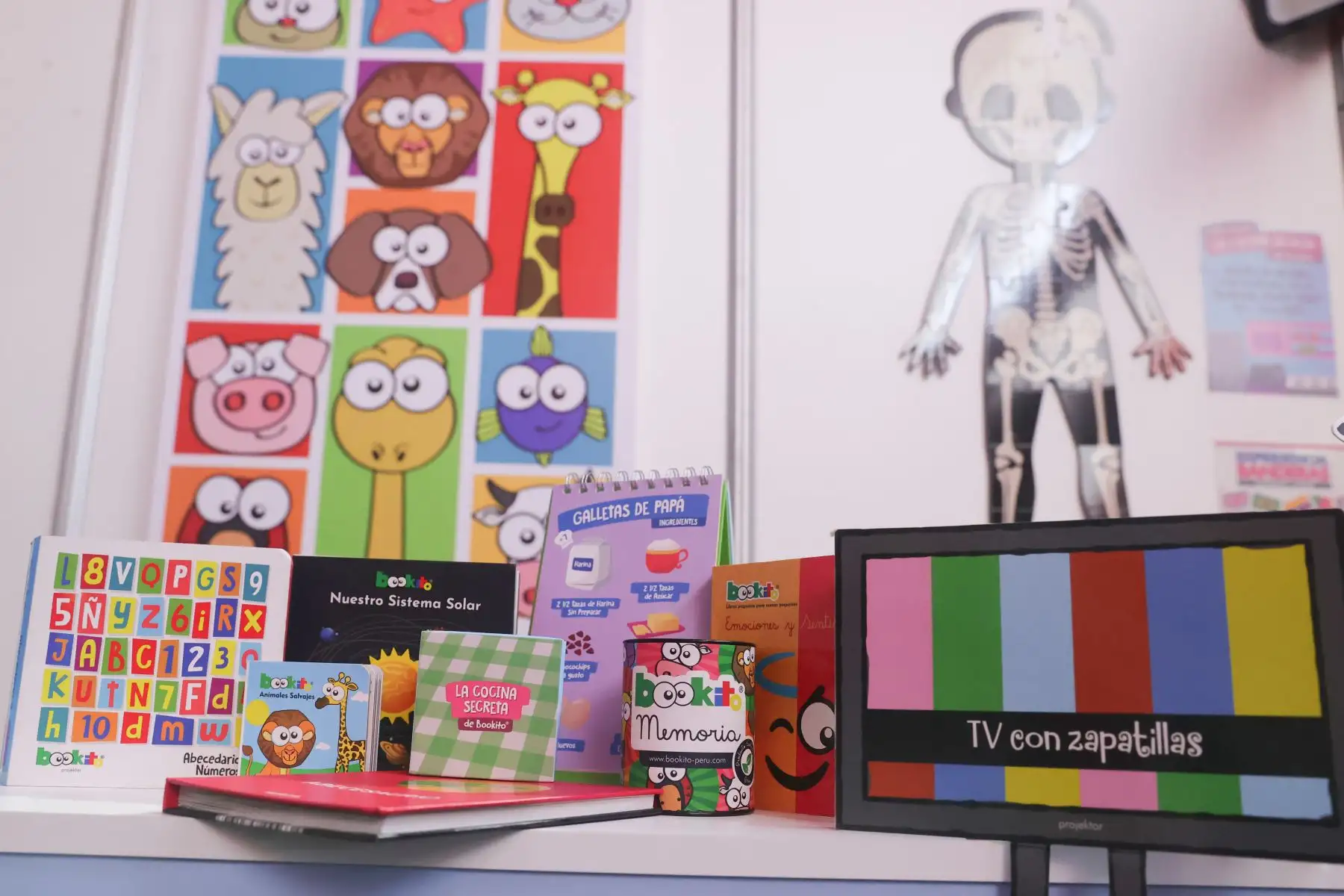 Bookito editoral presenta libros infantiles de gran calidad. Su fundador crea esta editorial pensando en las necesidades de sus hijos, "libros pequeños para manos pequeñas" nos dice con entusiasmo. Foto: ANDINA/Melina Mejía