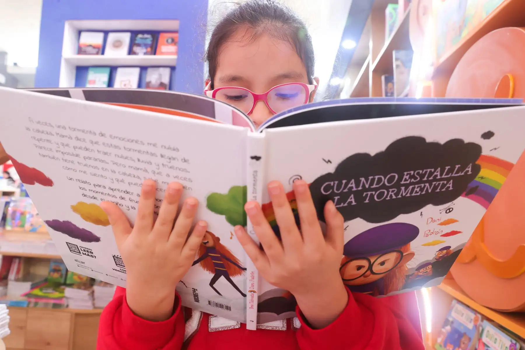 La librería Planeta ha tenido una gran acogida en su sección de libros infantiles. Foto: ANDINA/Melina Mejía