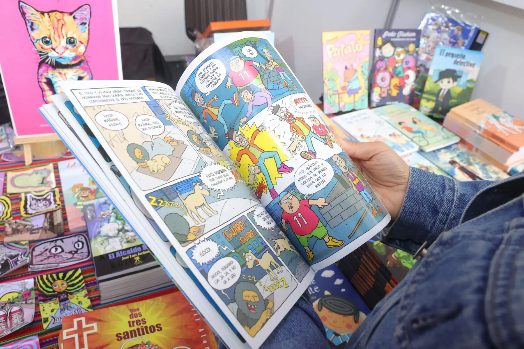 Editorial Altazor trae a la Feria del Libro literatura juvenil e infantil enfocadas a las distintas realidades del Perú. Foto: ANDINA/Melina Mejía