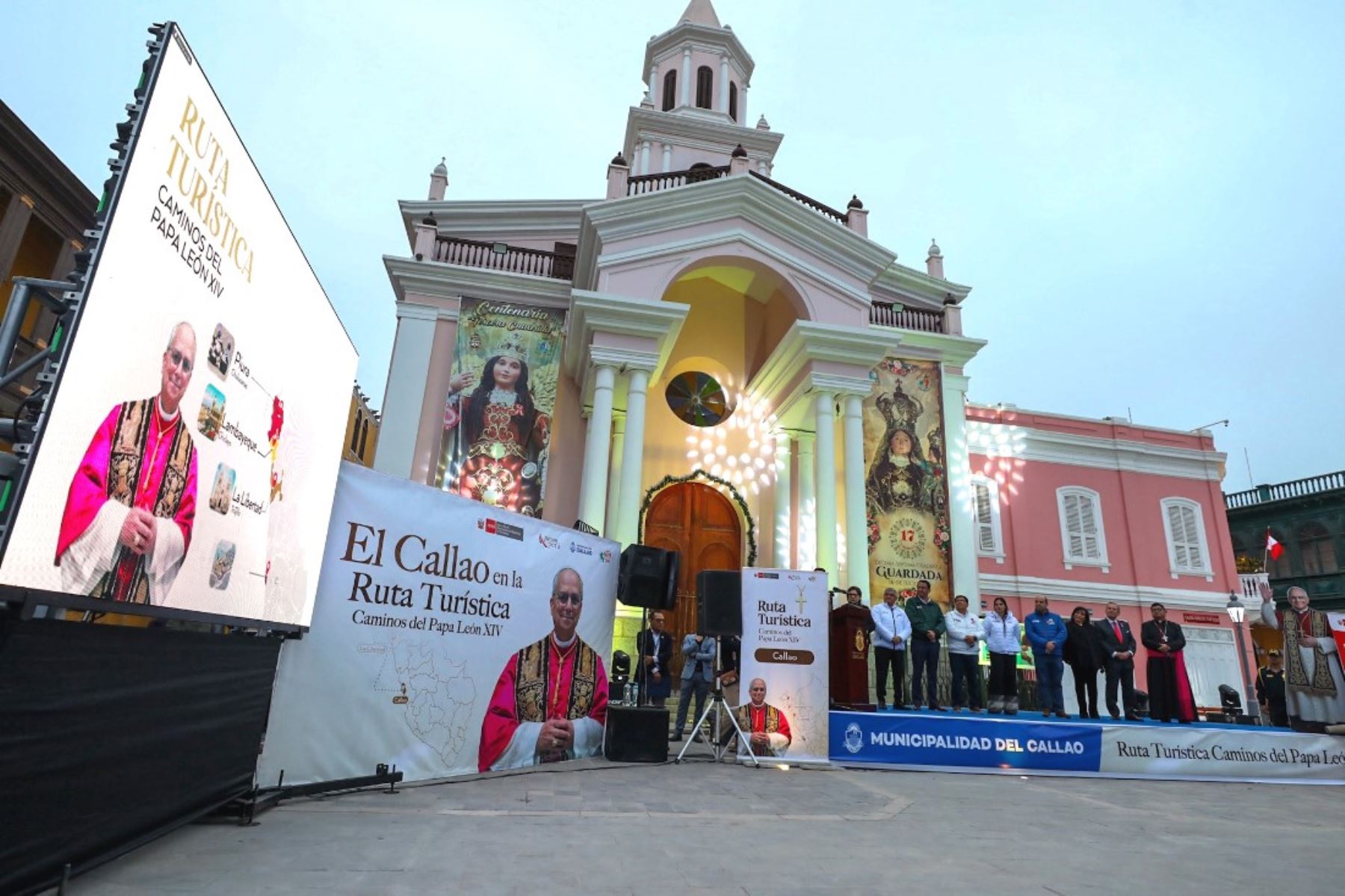Callao: lanzan la ruta turística “Los Caminos del Papa León XIV”. Foto: ANDINA/Difusión.