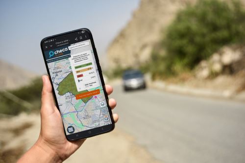 Verifica con Checa tu señal si tendrás cobertura móvil en tu viaje. Cortesía Osiptel