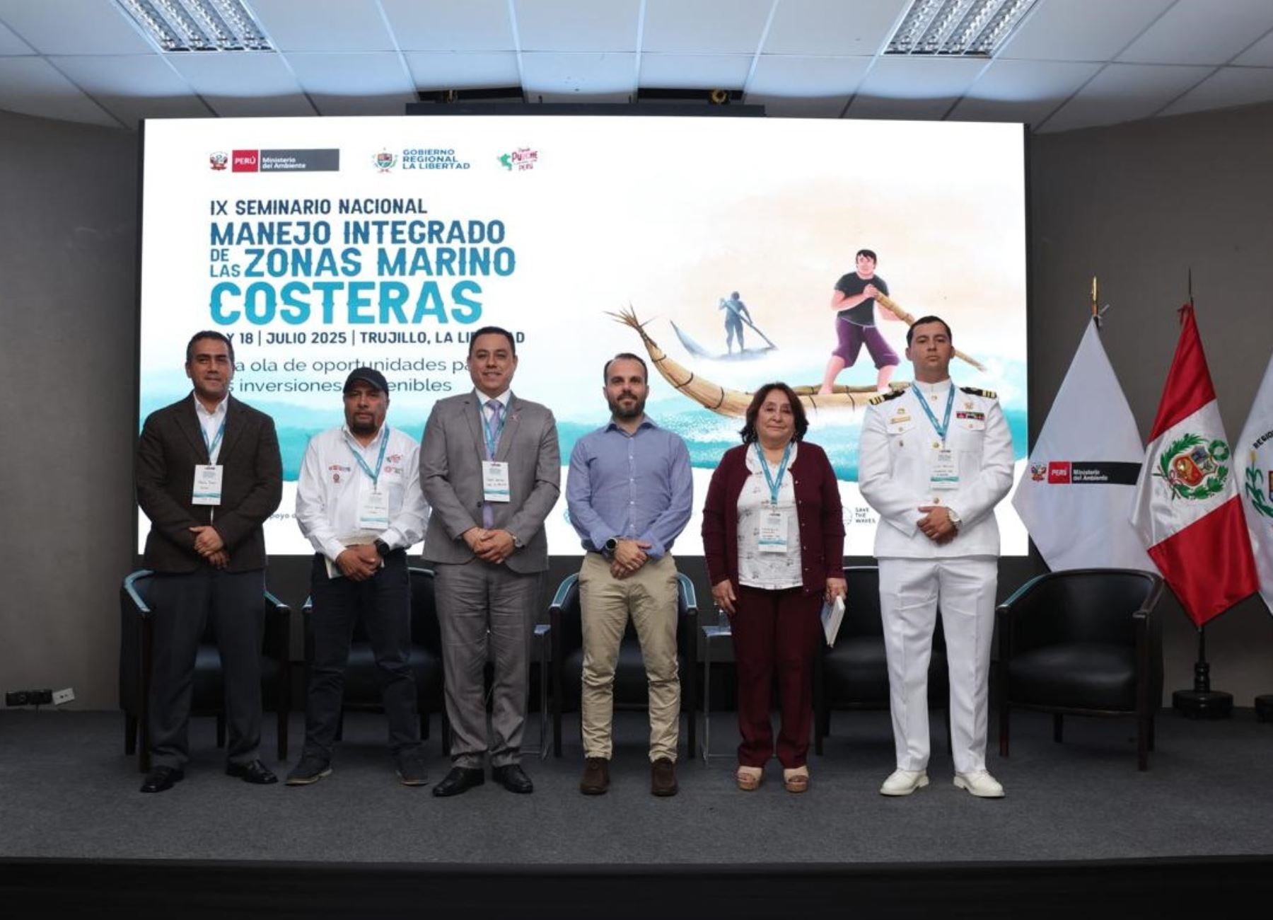Ministerio del Ambiente organizó el IX Seminario Nacional del Manejo Integrado de las Zonas Marino Costeras en Trujillo. ANDINA/Difusión