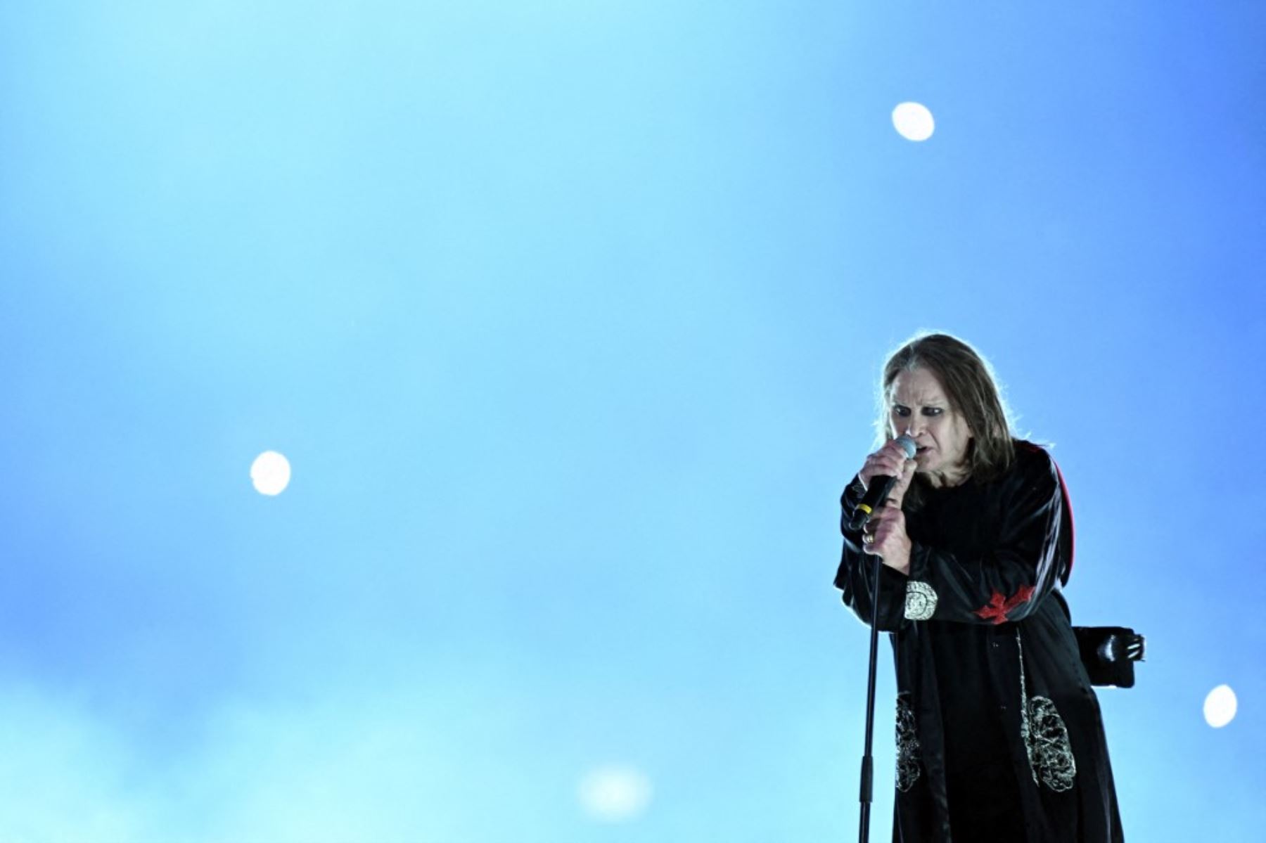 Ozzy Osbourne, el líder del grupo de heavy metal Black Sabbath, murió el martes a los 76 años, anunció su familia en un comunicado. Foto: AFP