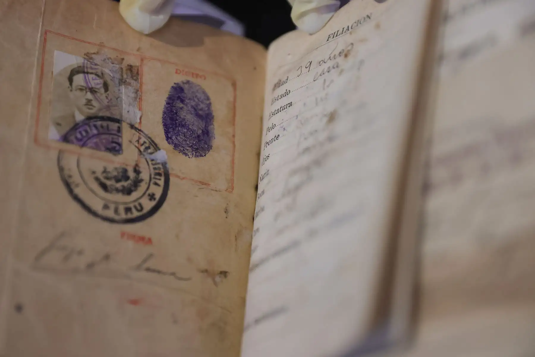 Declaran Patrimonio Cultural de la Nación 15 libros históricos con 1300 expedientes de nacionalización. Foto: ANDINA/Melina Mejía