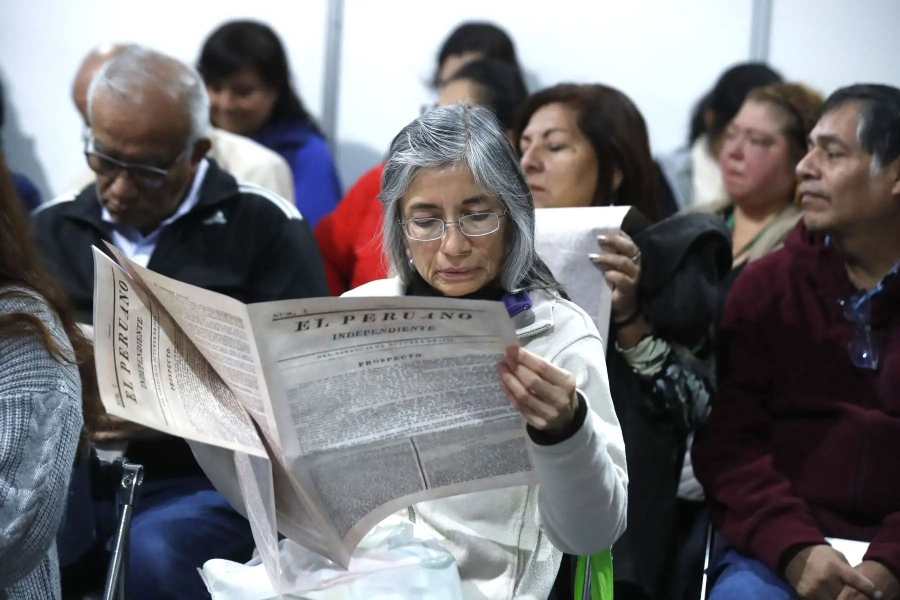 Editora Perú participa en la Feria Internacional del Libro de Lima con el conversatorio “El Peruano 200 años: El rol de los medios públicos en la sociedad”, con la participación de Hugo Aguirre, Presidente del Directorio de Editora Perú; Félix Paz, director de Medios Periodísticos de Editora Perú y Ricardo Montero, Gerente de Publicaciones Oficiales del Diario Oficial El Peruano. 
Foto: ANDINA/Eddy Ramos