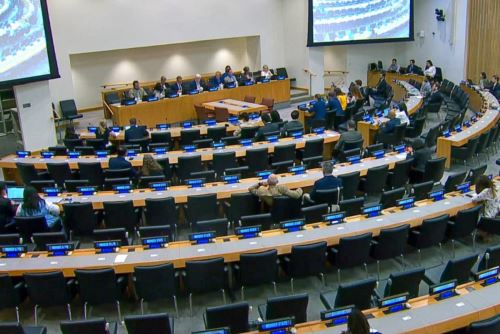 La ministra de Desarrollo e Inclusión Social, Leslie Urteaga, destacó la baja tasa de inflación que tiene el Perú, durante la presentación del informe El Estado de la Seguridad Alimentaria y la Nutrición en el Mundo (SOFI 2025), organizada por la Organización de las Naciones Unidas para la Alimentación y la Agricultura (FAO). Foto: Cortesía.