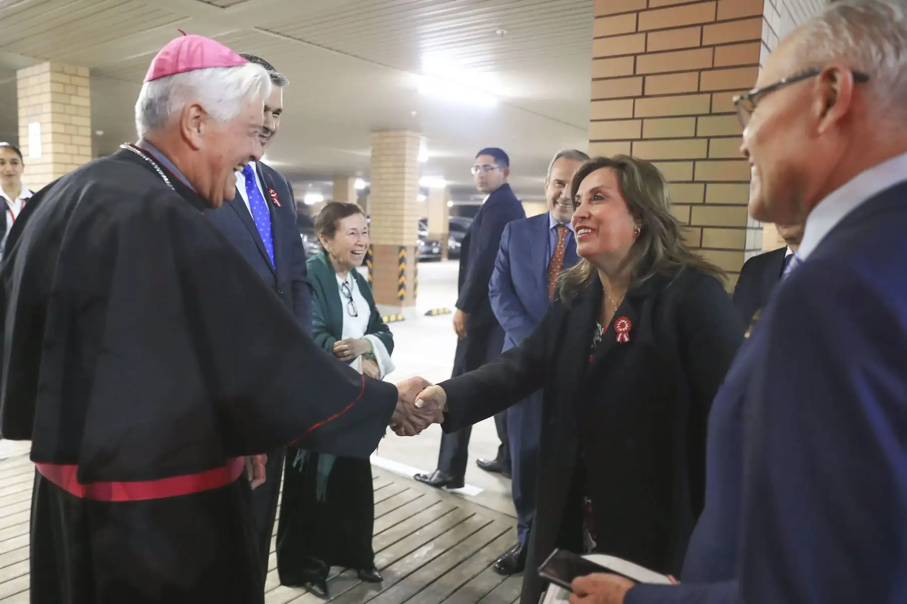Desde el Centro de Conferencias Limatambo, la presidenta Dina Boluarte participó en la ceremonia “Oramos por el Perú”, junto a líderes de distintas confesiones de fe, en el marco del 204.° aniversario patrio. Un llamado a la paz, la justicia y la unidad. Foto: ANDINA/Prensa Presidencia