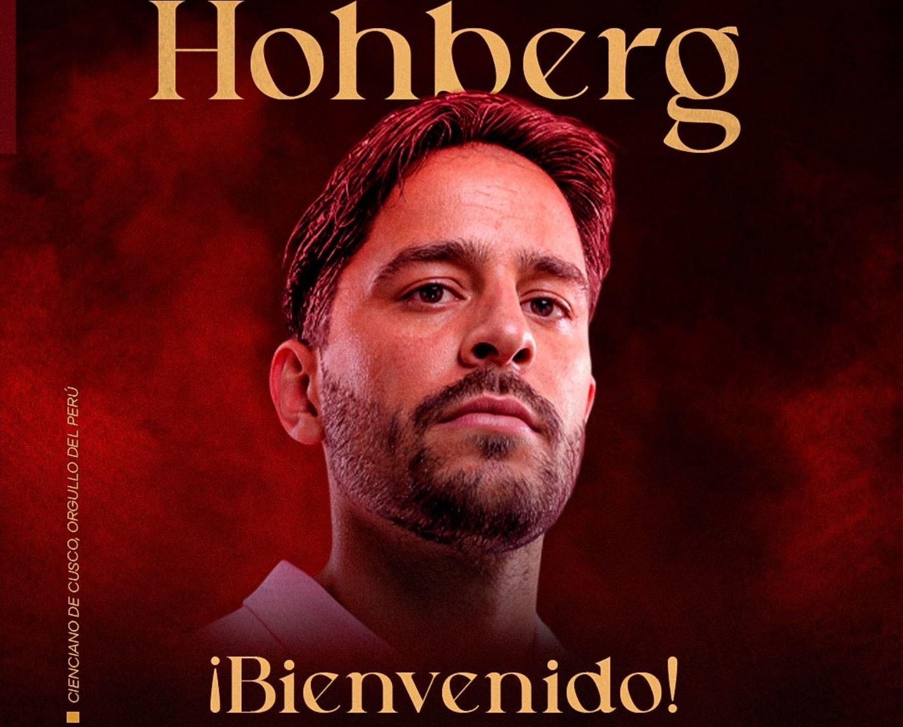 Alejandro Hohberg jugará en el Cienciano