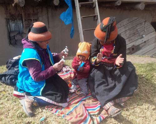 Un total de 11,334 familias usuarias y 1,255 gestantes de la región Apurímac se benefician del Servicio de Acompañamiento a Familias (SAF) del Programa Nacional Cuna Más. ANDINA/Difusión