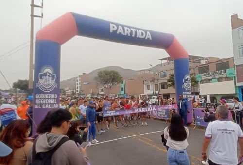 Corre Chalaco 5K puso en actividad a la población de Primer Puerto