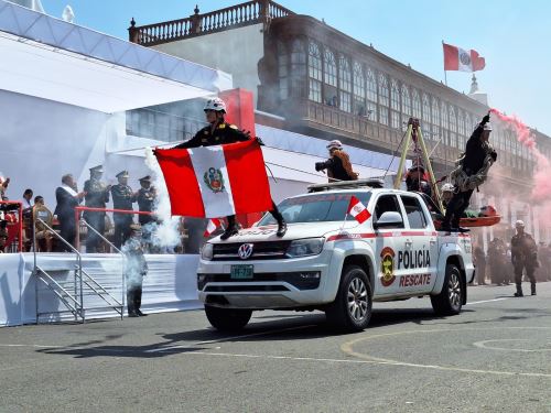 Este jueves 24 de julio se realizará el desfile cívico militar en la ciudad de Trujillo por los 204 años de la Independencia de Perú. ANDINA/Difusión
