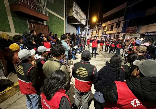 Los ronderos realizarán operativos en diversos sectores de la ciudad de Cajamarca desde este viernes 25 de julio con el inicio del feriado largo por Fiestas Patrias. ANDINA/Difusión