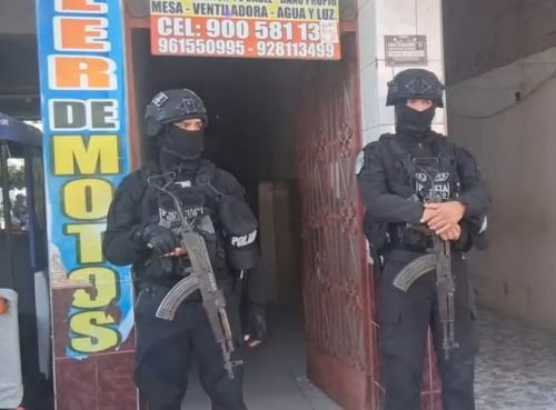 Unidades especializadas de la Policía Nacional, del Ministerio Público y la Defensoría Pública ejecutaron un megaoperativo anticorrupción en la Municipalidad Distrital de Campo Verde donde aparentemente operaba una organización criminal. ANDINA/Difusión