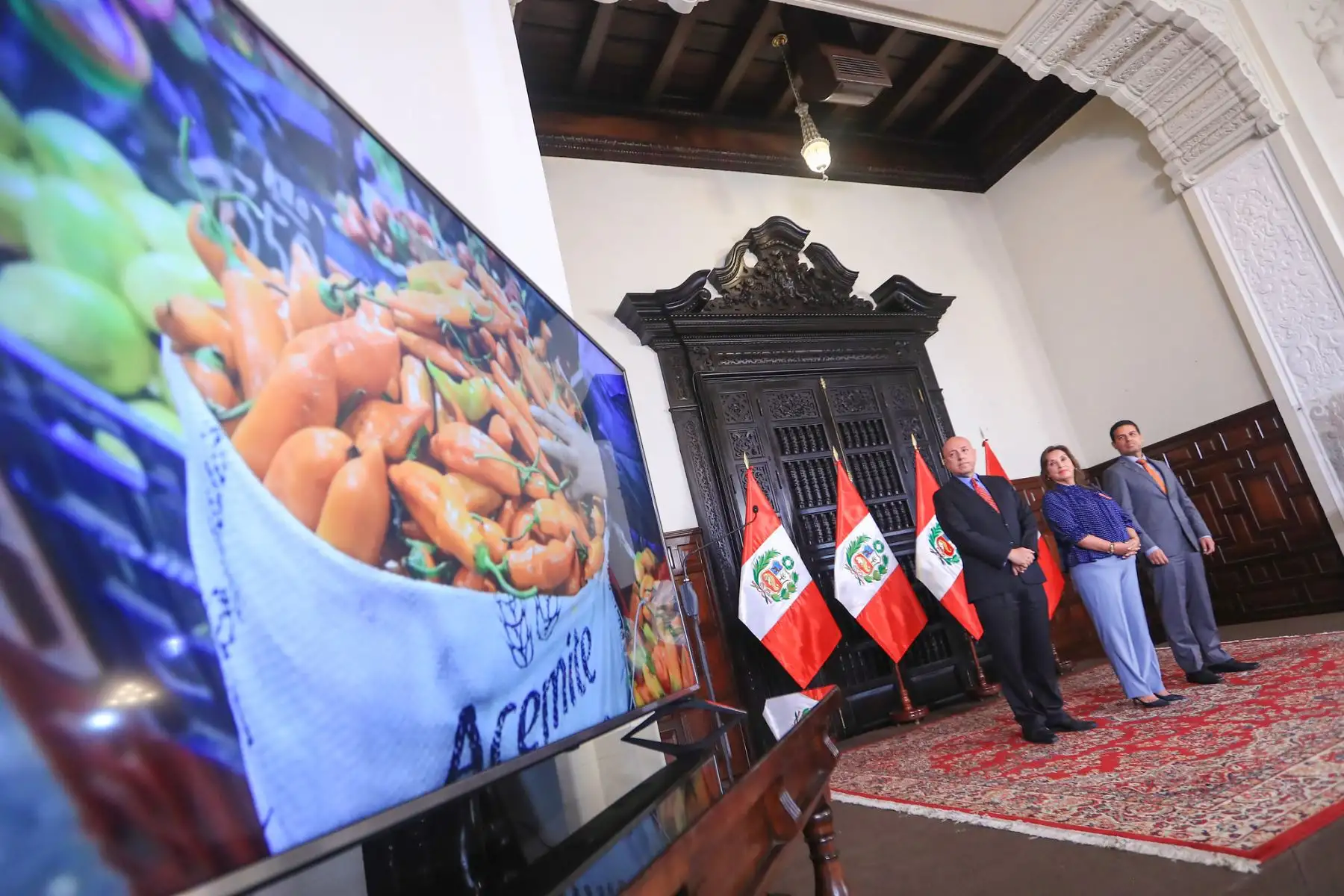 INDECOPI ha creado cuatro  símbolos o sellos oficiales para
identificar y promocionar productos o preparaciones alimenticias
que cuentan con denominación de origen, indicación geográfica,
marca colectiva o especialidad tradicional garantizada. Foto: ANDINA/Prensa Presidencia