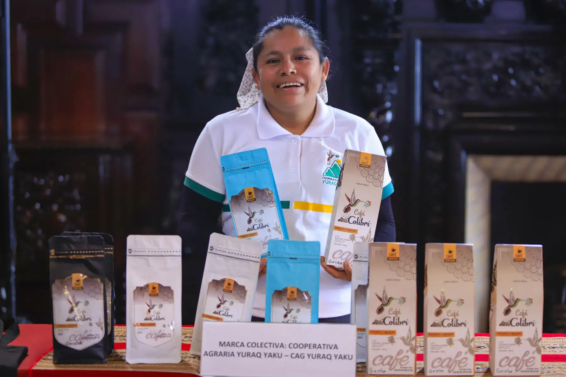 INDECOPI ha creado cuatro  símbolos o sellos oficiales para
identificar y promocionar productos o preparaciones alimenticias
que cuentan con denominación de origen, indicación geográfica,
marca colectiva o especialidad tradicional garantizada. Foto: ANDINA/Prensa Presidencia