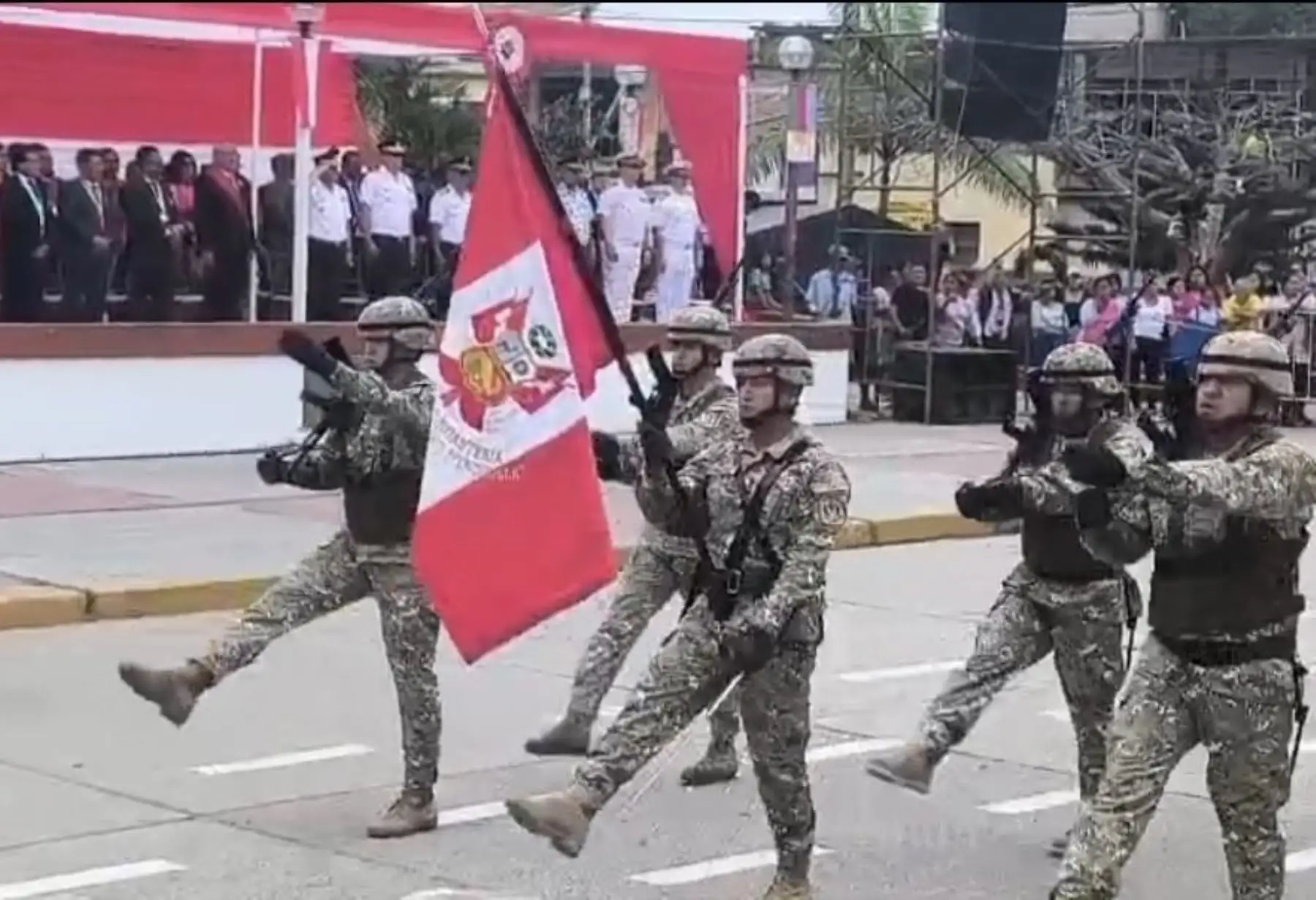Tumbes conmemoró con desfile cívico -  militar el 84.° aniversario de la histórica Batalla de Zarumilla. ANDINA/Difusión