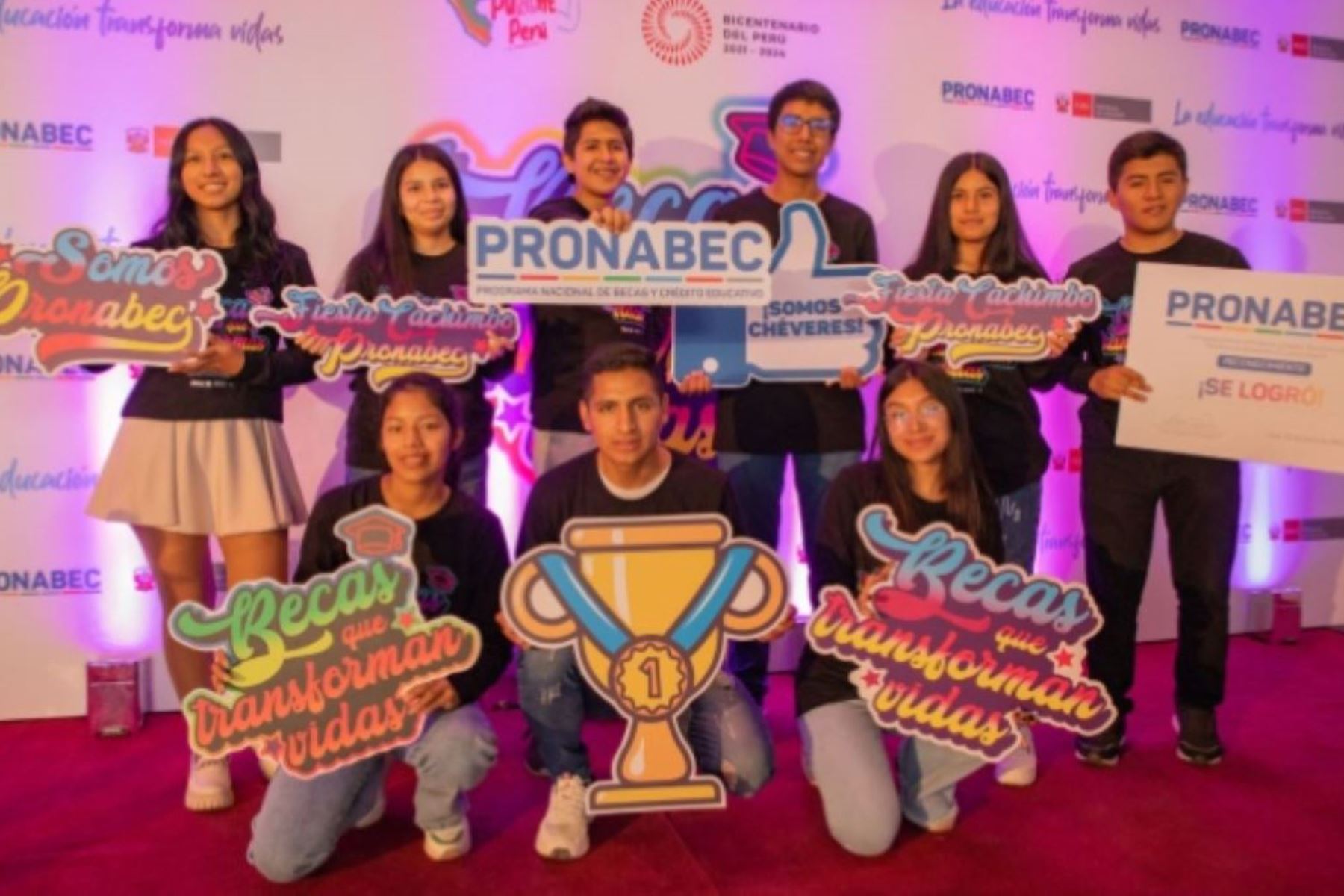 Jóvenes vulnerables acceden a educación superior con apoyo del Estado. Foto: ANDINA/Difusión