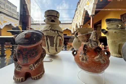 Cancillería oficializa entrega de 133 bienes culturales recuperados al Ministerio de Cultura