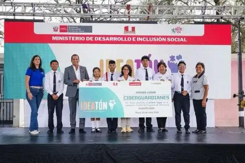 La ministra Leslie Urteaga (Midis) presentó en Piura la estrategia ‘Misión Yo’. Foto: MIDIS/Difusión.