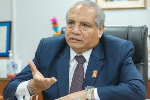 Ministro de Transportes y Comunicaciones, César Sandoval Pozo. Foto: MTC