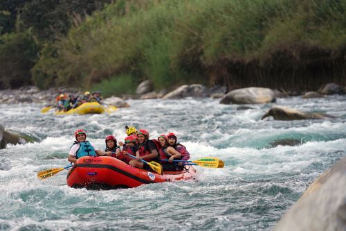 El canotaje es uno de los deportes de aventura practicados en Lunahuaná. Foto: ANDINA/Difusión