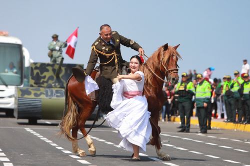 Callao: con gran emoción y patriotismo se vivió en la Costa Verde chalaca el tradicional Desfile por Fiestas Patrias