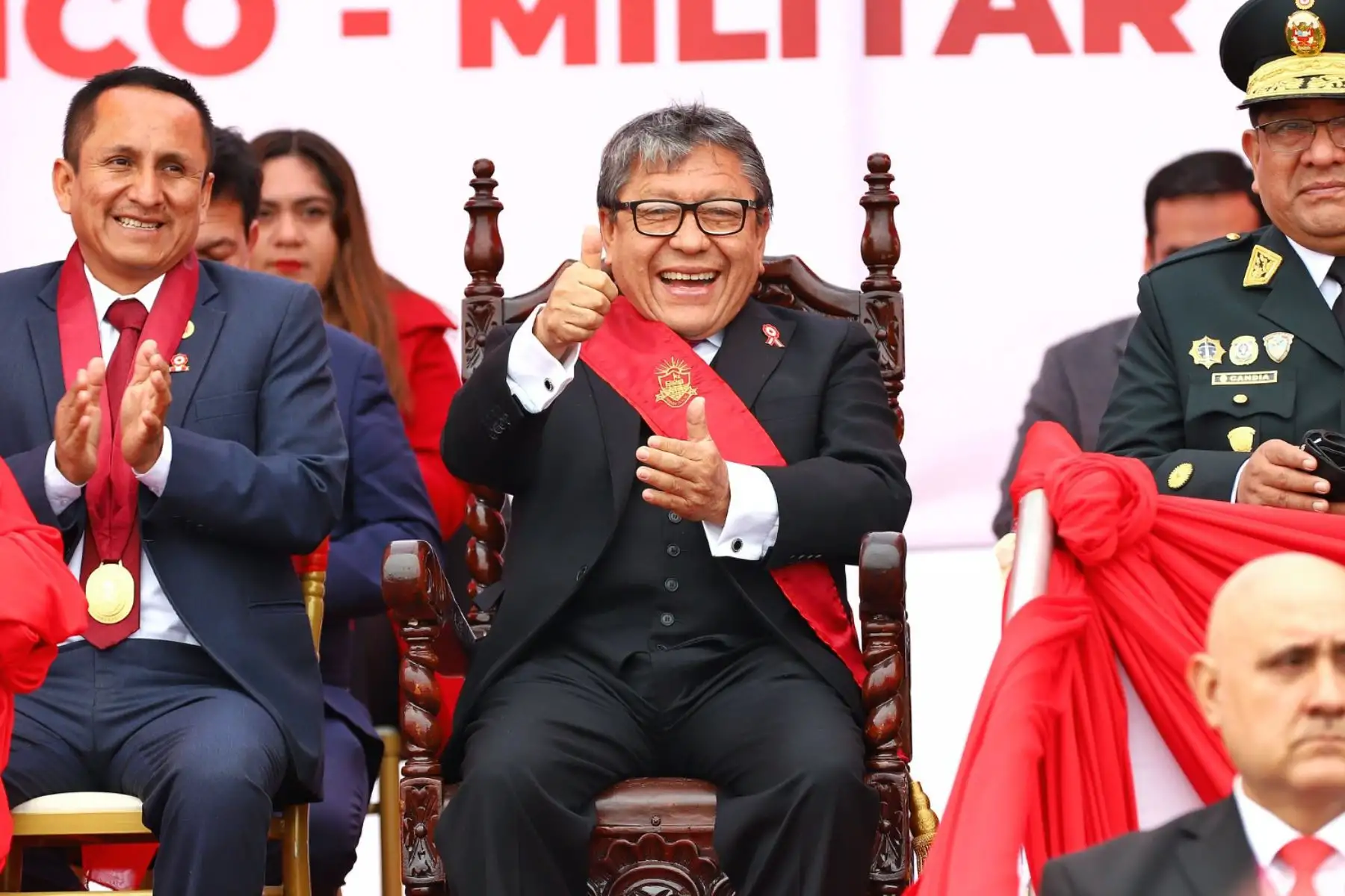 Con motivo del 204° Aniversario de la Independencia del Perú, niños, jóvenes, adultos, personas mayores o con discapacidad- desfilaron por la Costa Verde del Callao.
Foto: Gore Callao