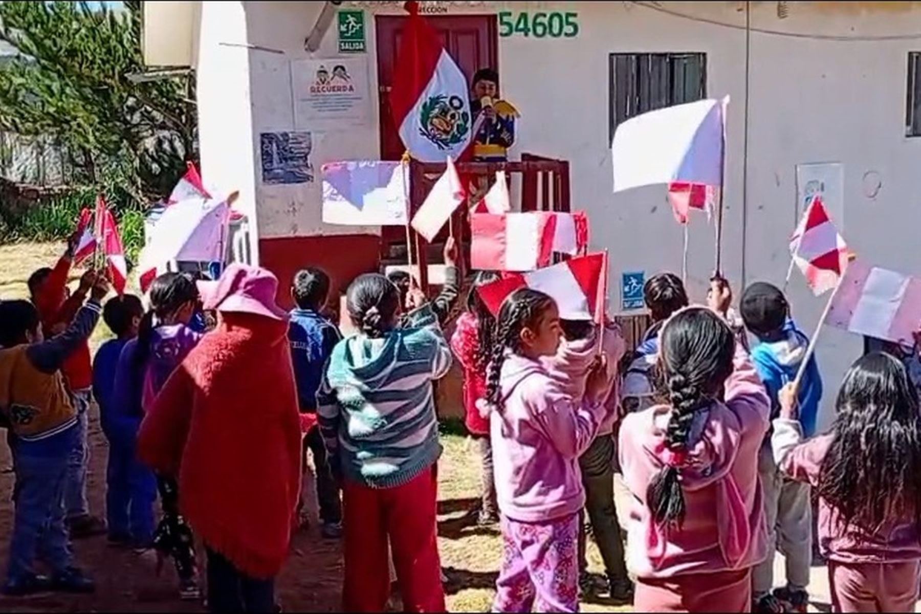 Apurímac: niño personifica a José de San Martín y proclamó la independencia en quechua. Foto: ANDINA/Difusión