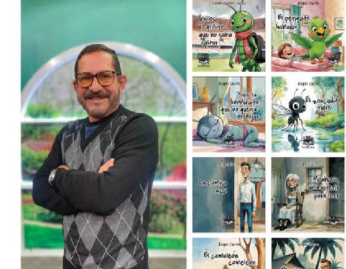 Ángel Calvo presenta libro.