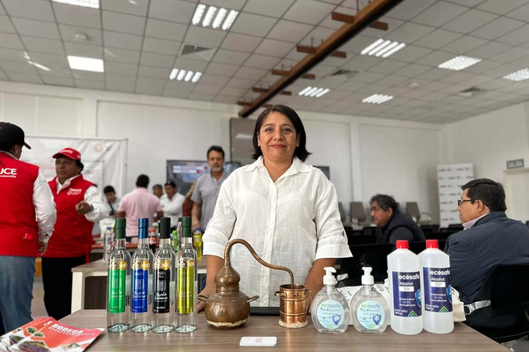 El Ministerio de la Producción, impulsa la calidad en los productores de Pisco. ANDINA/Difusión