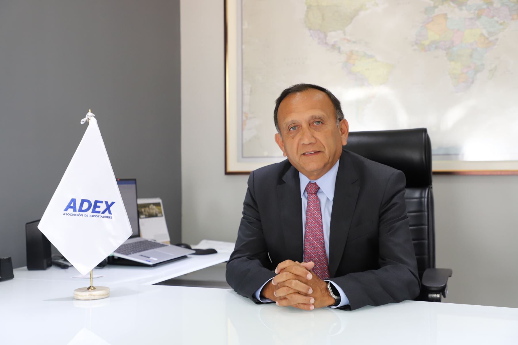 Presidente de la Asociación de Exportadores (Adex), César Tello Ramírez. ANDINA/Difusión