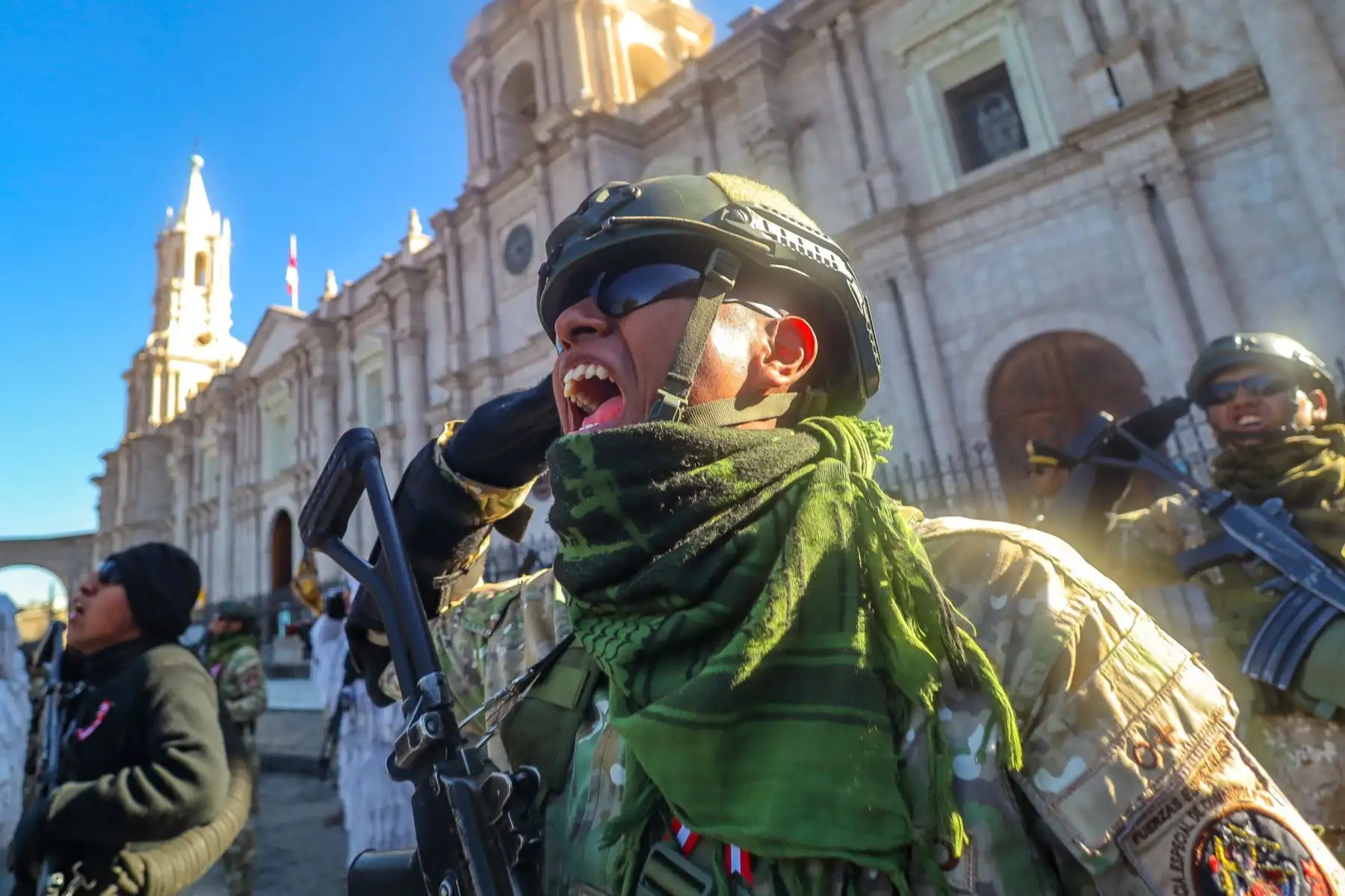 Arequipa dio inicio a las celebraciones por el 204.º aniversario de la independencia del Perú con el tradicional Paseo de la Bandera, una ceremonia cargada de simbolismo que reunió a autoridades, instituciones y ciudadanos en el corazón del Centro Histórico.
Foto: cortesía Diego Ramos