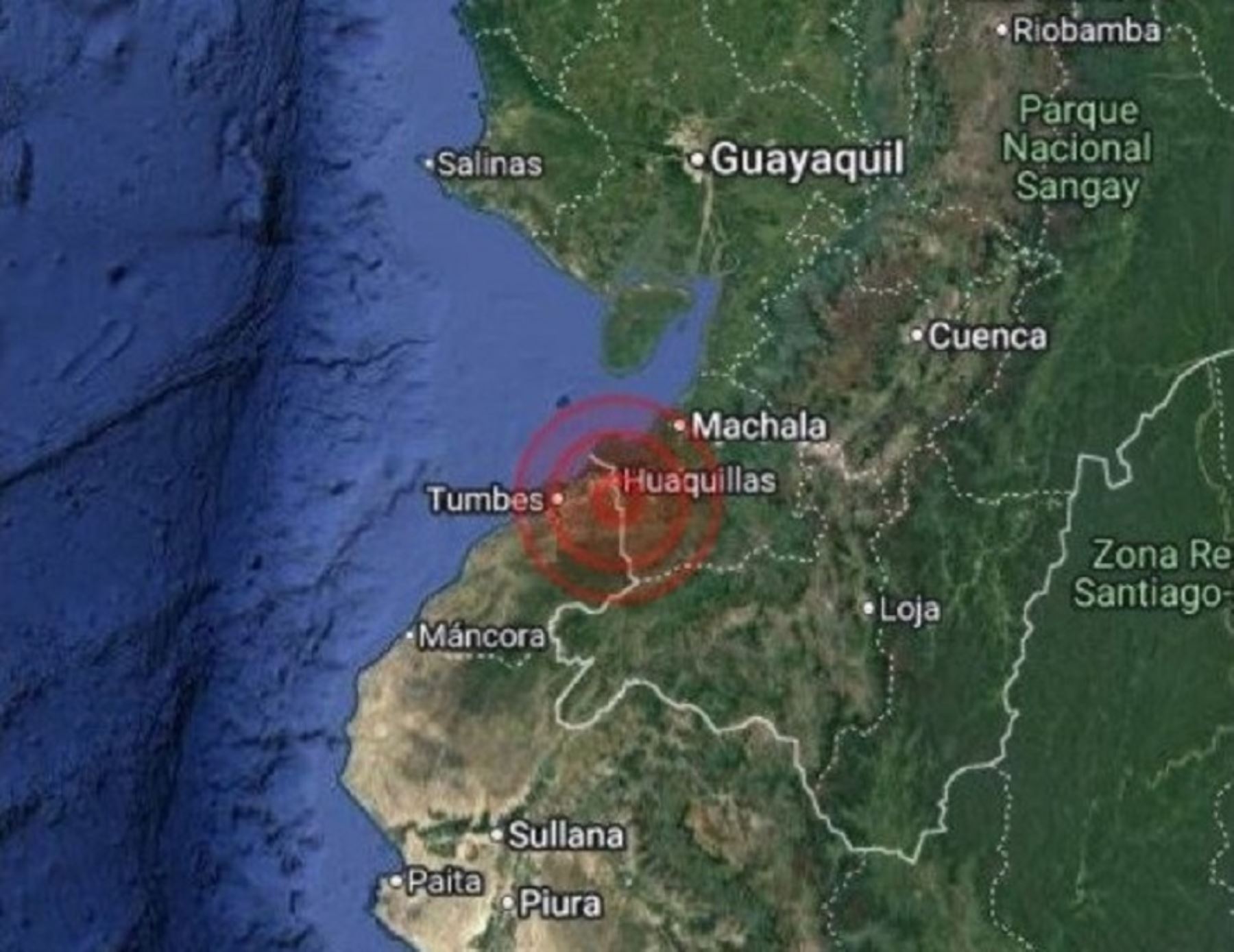 Tumbes fue remecida esta mañana por un temblor de magnitud 4.5. Las autoridades de Defensa Civil no han reportado daños personales o materiales.
