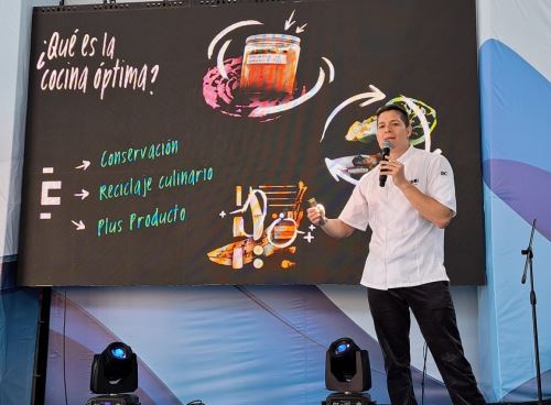 La Feria "Perú, Mucho Gusto" Tacna 2025 presentó la cocina óptima para maximizar el aprovechamiento de los alimentos desde una perspectiva sostenible, nutritiva y culturalmente relevante. Foto: ANDINA/Luis Zuta