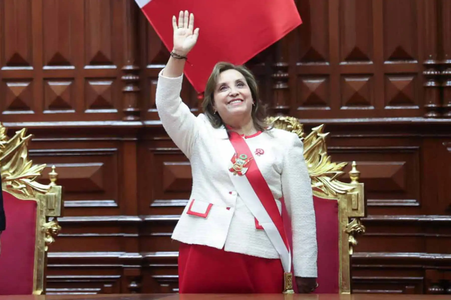 La presidenta Dina Ercilia Boluarte Zegarra se dirige al país en un mensaje a la Nación como parte de las actividades previstas con ocasión del 204° Aniversario de la Proclamación de la Independencia Nacional.
Foto: ANDINA/ Juan Carlos Guzman