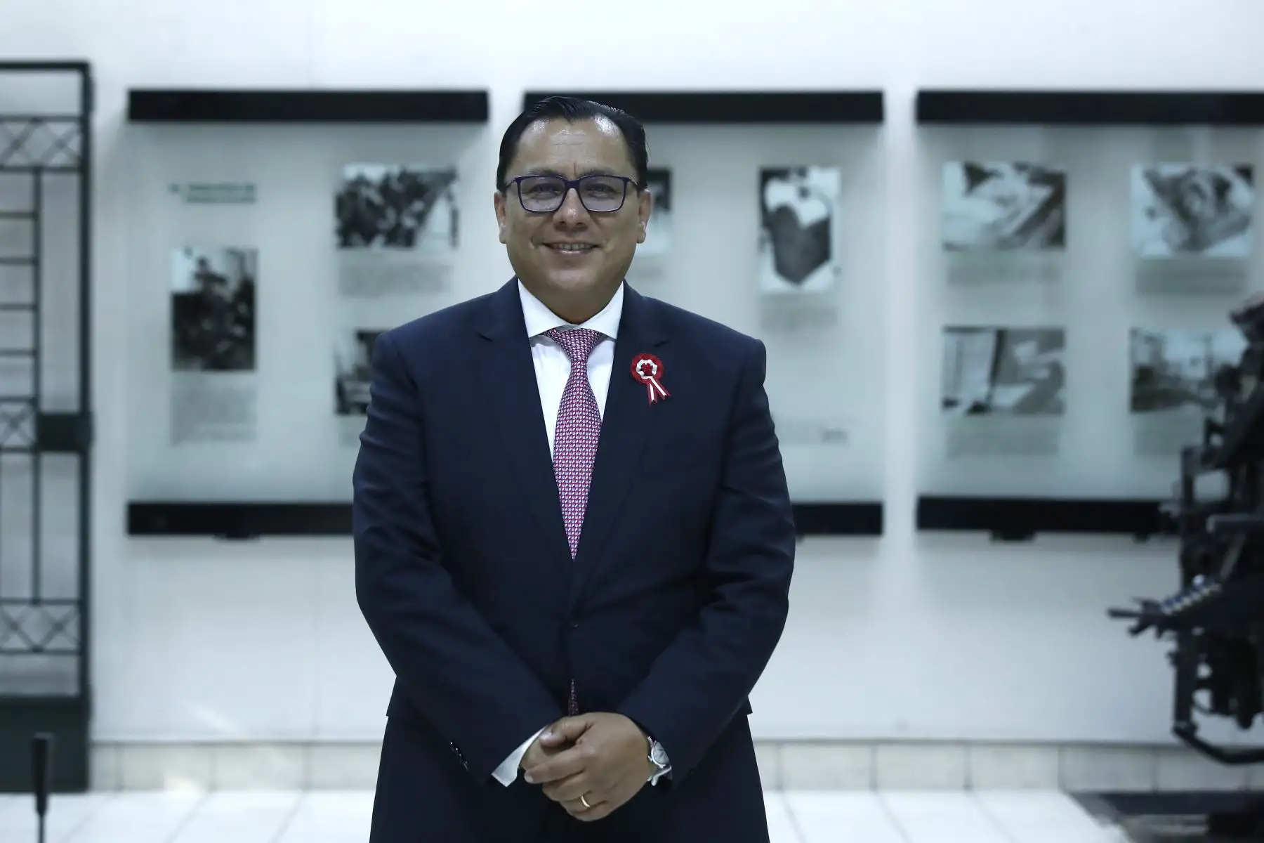 Entrevista al ministro de la Producción, Sergio González Guerrero  para  Andina Canal Omline en su visita a las instalaciones de Editora Perú.
Foto: ANDINA/Eddy Ramos