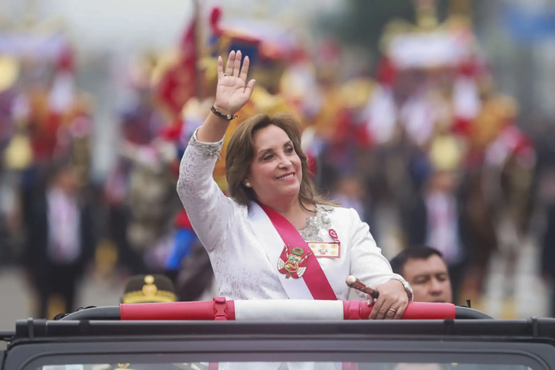 Gran Parada y Desfile Cívico Militar en Homenaje a la Patria por el 204° Aniversario de la Independencia Nacional del Perú. Foto: ANDINA/Prensa Presidencia