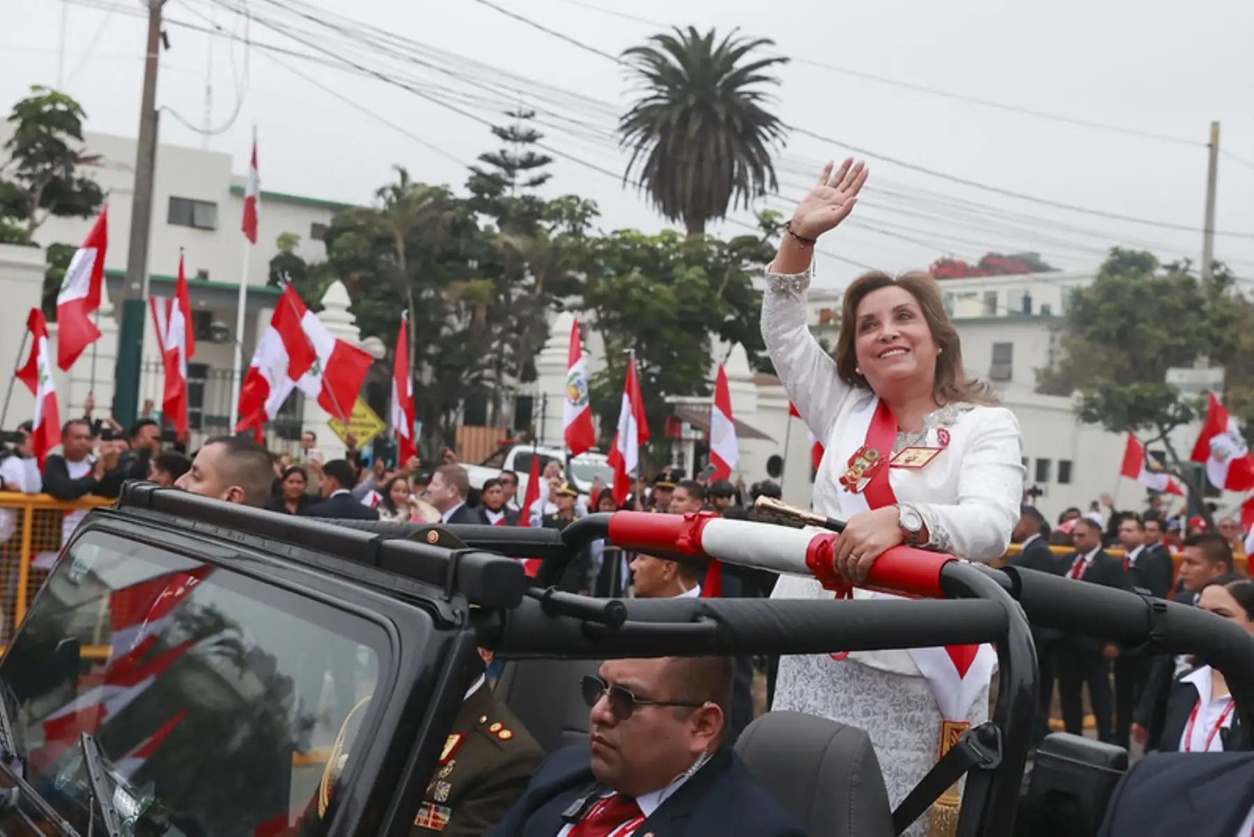 Gran Parada y Desfile Cívico Militar en Homenaje a la Patria por el 204° Aniversario de la Independencia Nacional del Perú. Foto: ANDINA/Prensa Presidencia