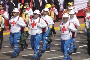 Sinagerd participa en la Gran Parada y Desfile Cívico Militar 2025 como parte de los actos conmemorativos por el 204.° aniversario de la Independencia del Perú. Foto: ANDINA/Luis Iparraguirre