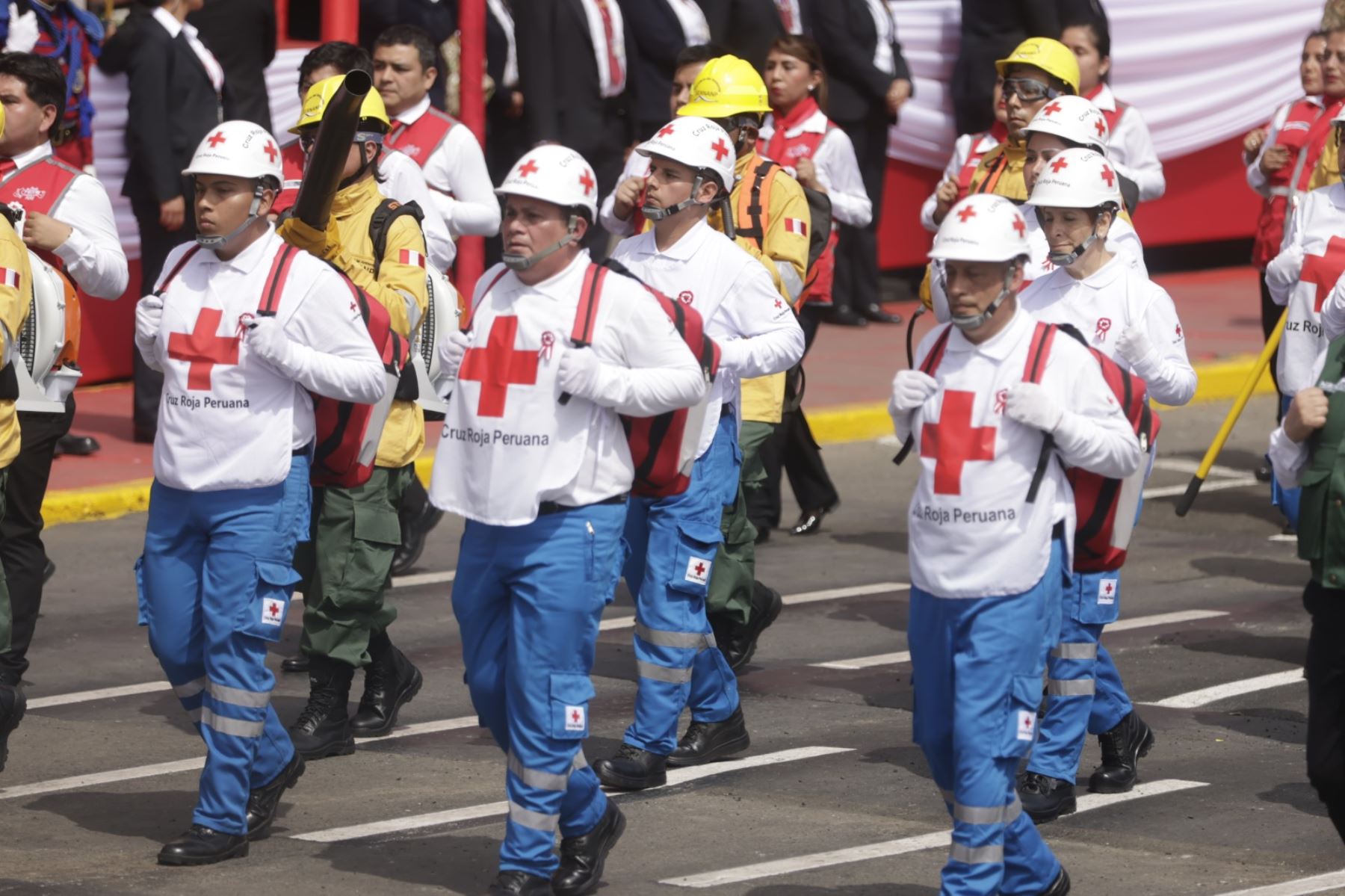 Sinagerd participa en la Gran Parada y Desfile Cívico Militar 2025 como parte de los actos conmemorativos por el 204.° aniversario de la Independencia del Perú. Foto: ANDINA/Luis Iparraguirre