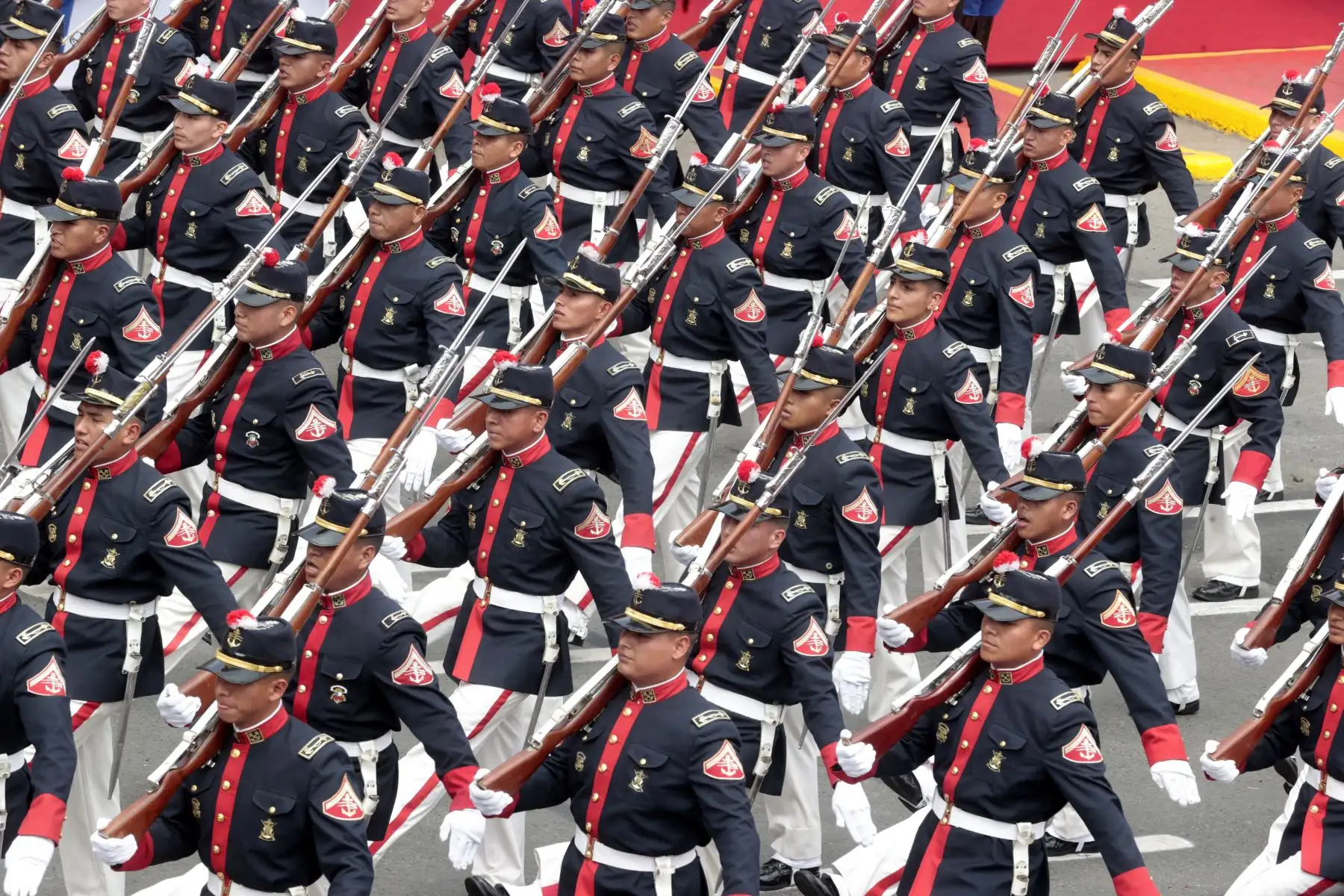 Participa en la Gran Parada y Desfile Cívico Militar 2025 como parte de los actos conmemorativos por el 204° aniversario de la Independencia del Perú.
Foto: ANDINA/Vidal Tarqui