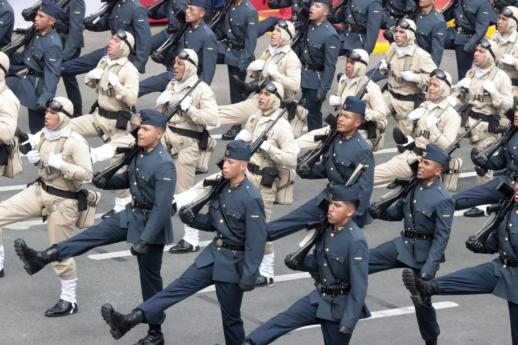 Participa en la Gran Parada y Desfile Cívico Militar 2025 como parte de los actos conmemorativos por el 204° aniversario de la Independencia del Perú.
Foto: ANDINA/Vidal Tarqui