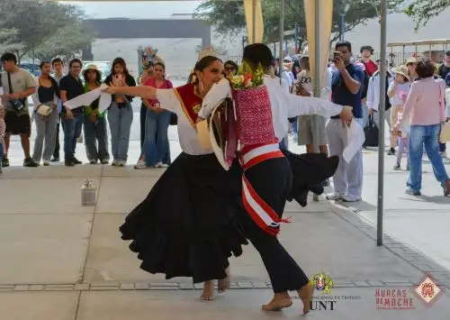 Trujillanos celebraron Fiestas Patrias con visita a huacas de Moche. ANDINA/Difusión