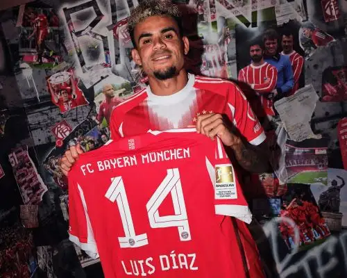Luis Díaz seguirá su carrera en unos de los equipos más poderosos del mundo