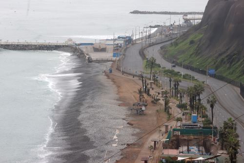 Miraflores cierra acceso a la playa por bajada Balta ante alerta preventiva de tsunami